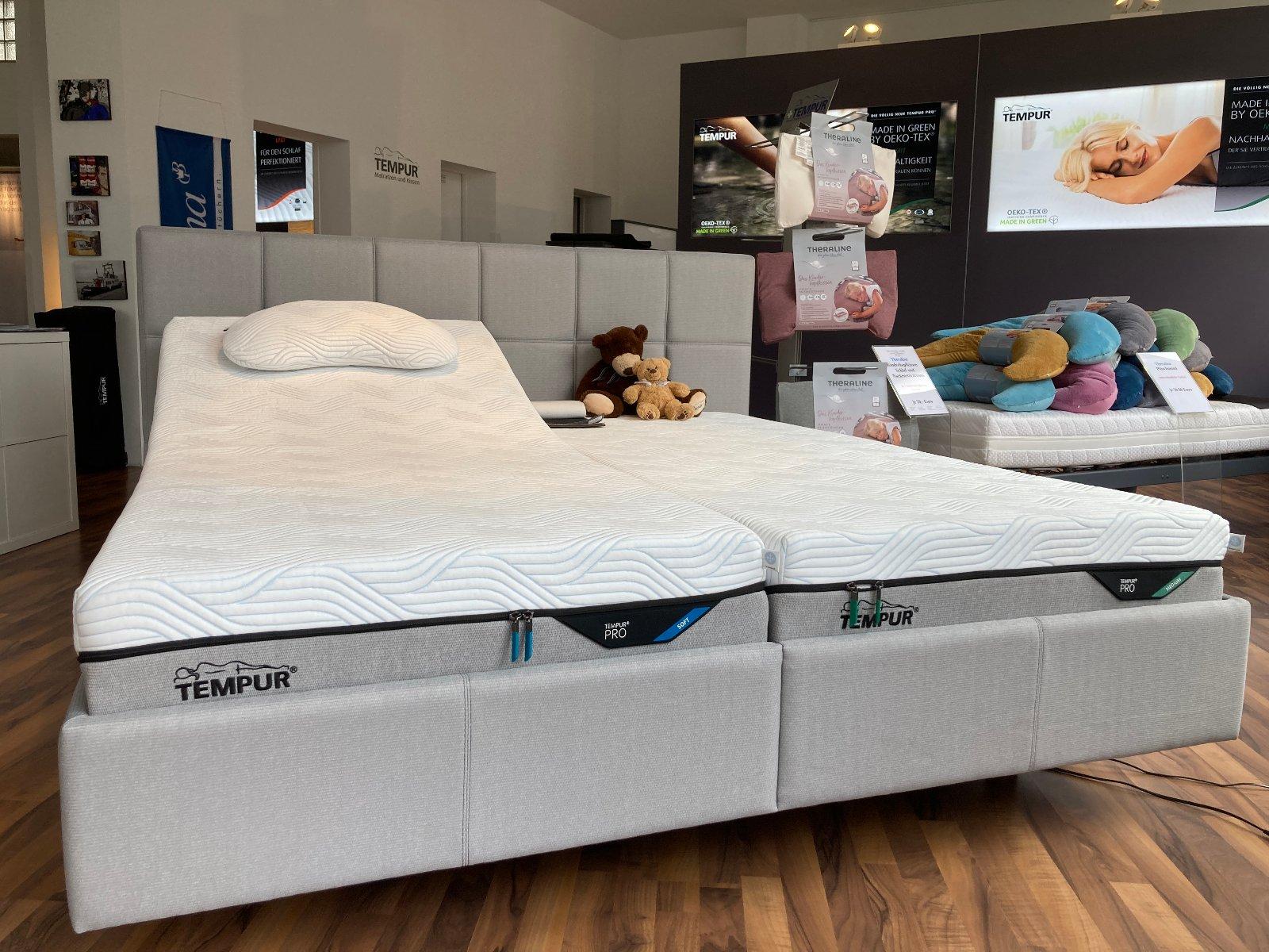 Tempur Classic Bett 180x200cm grey – Ausstellungsbett